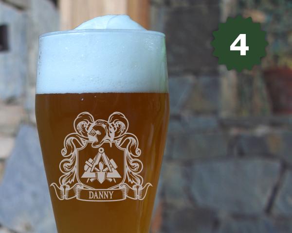 Weizenbierglas Maurer